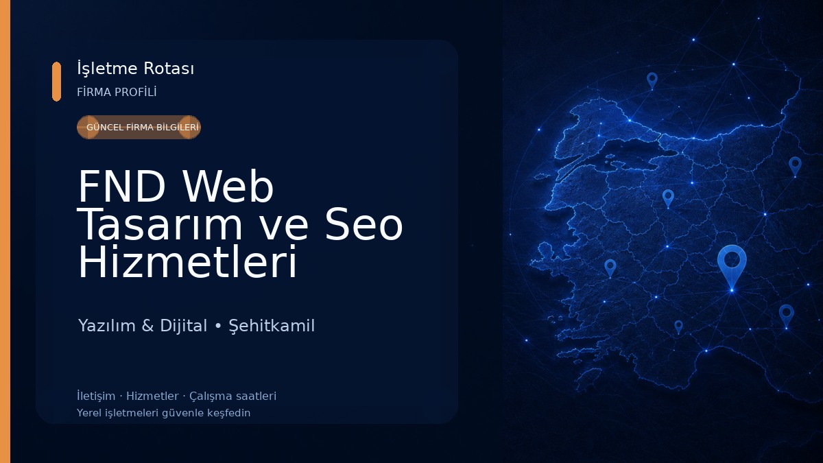 FND Web Tasarım ve Seo Hizmetleri 