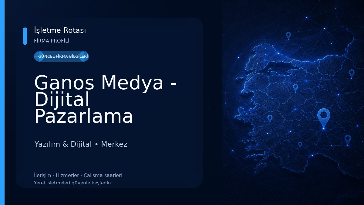 Ganos Medya - Dijital Pazarlama Ajansı Yazılım & Dijital