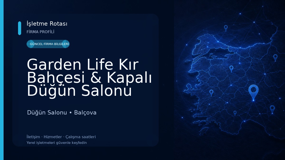 Garden Life Kır Bahçesi & Kapalı Düğün Salonu