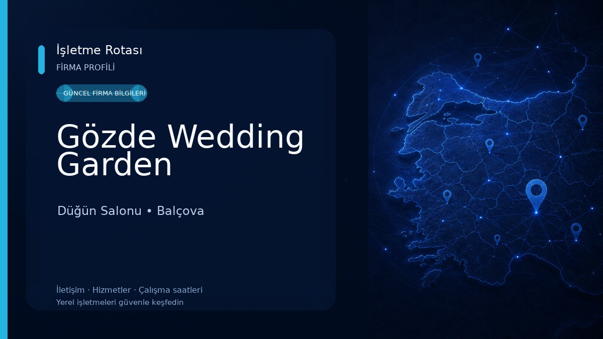 Gözde Wedding Garden Düğün Salonu