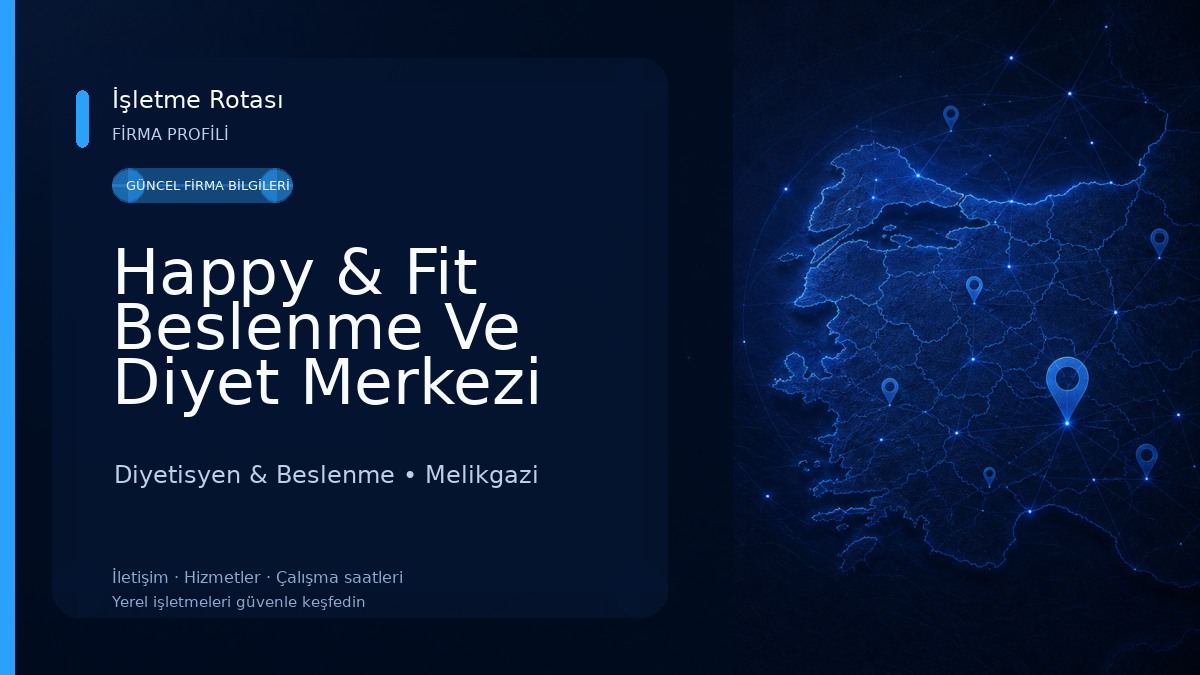 Happy & Fit Beslenme Ve Diyet Merkezi Diyetisyen & Beslenme