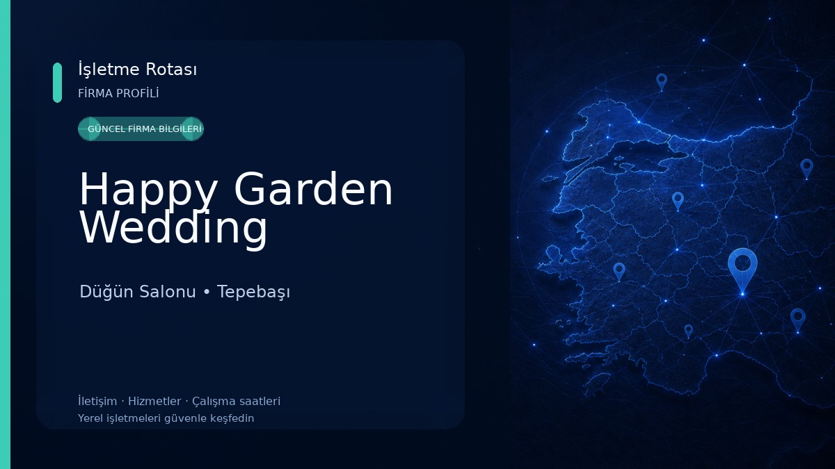 Happy Garden Wedding