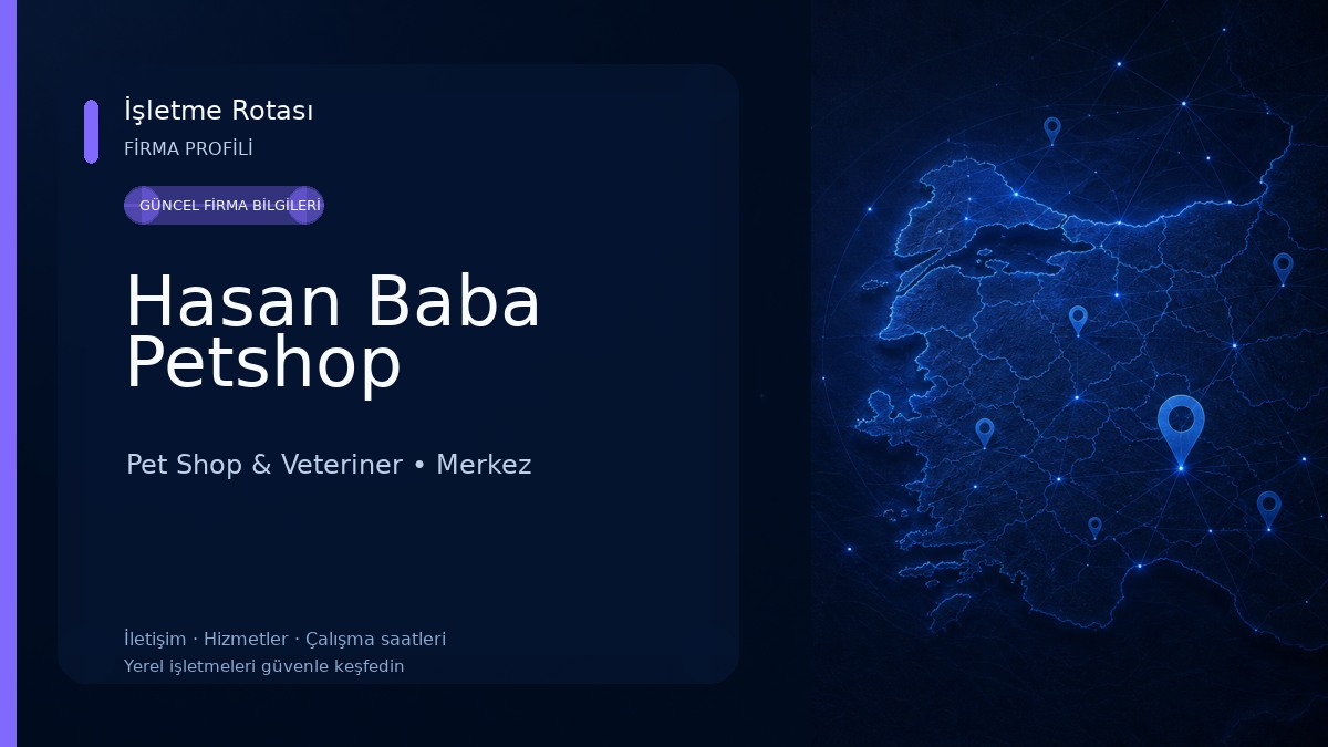 Hasan Baba Petshop Pet Shop & Veteriner