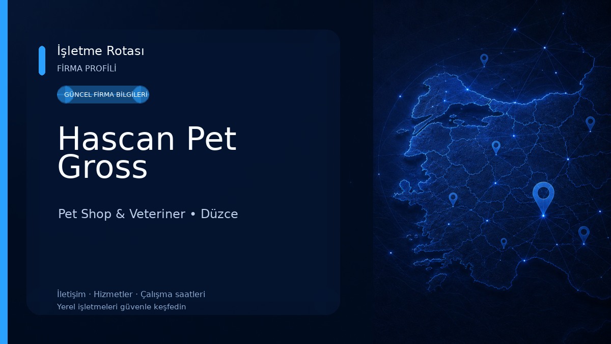 Hascan Pet Gross Pet Shop & Veteriner