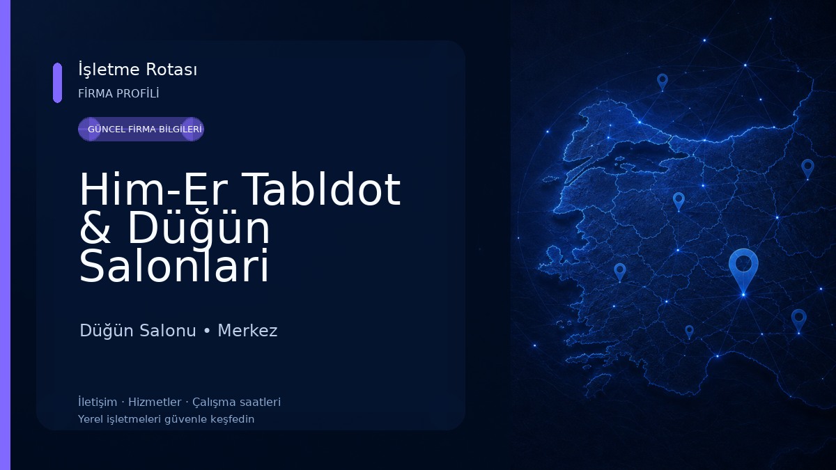 Him-Er Tabldot & Düğün Salonlari