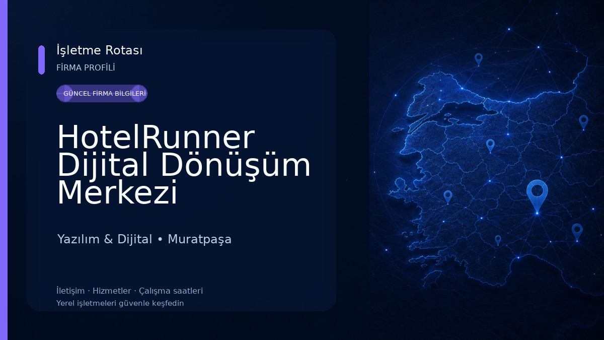 HotelRunner Dijital Dönüşüm Merkezi