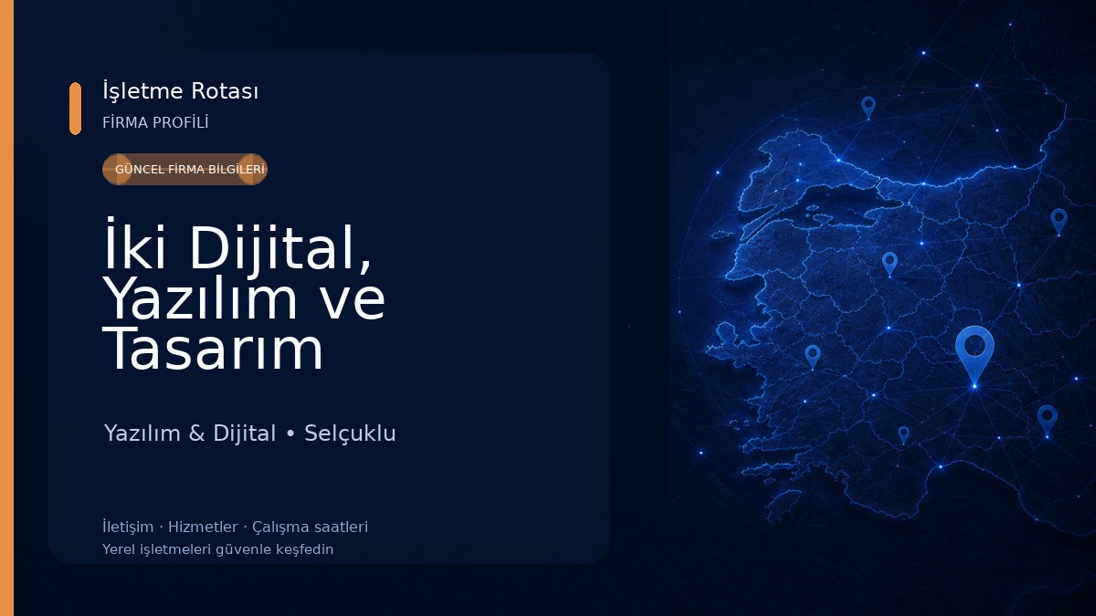 İki Dijital, Yazılım ve Tasarım Çözümleri 