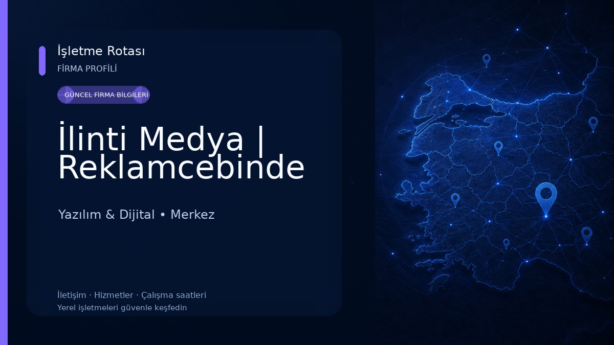İlinti Medya | Reklamcebinde 