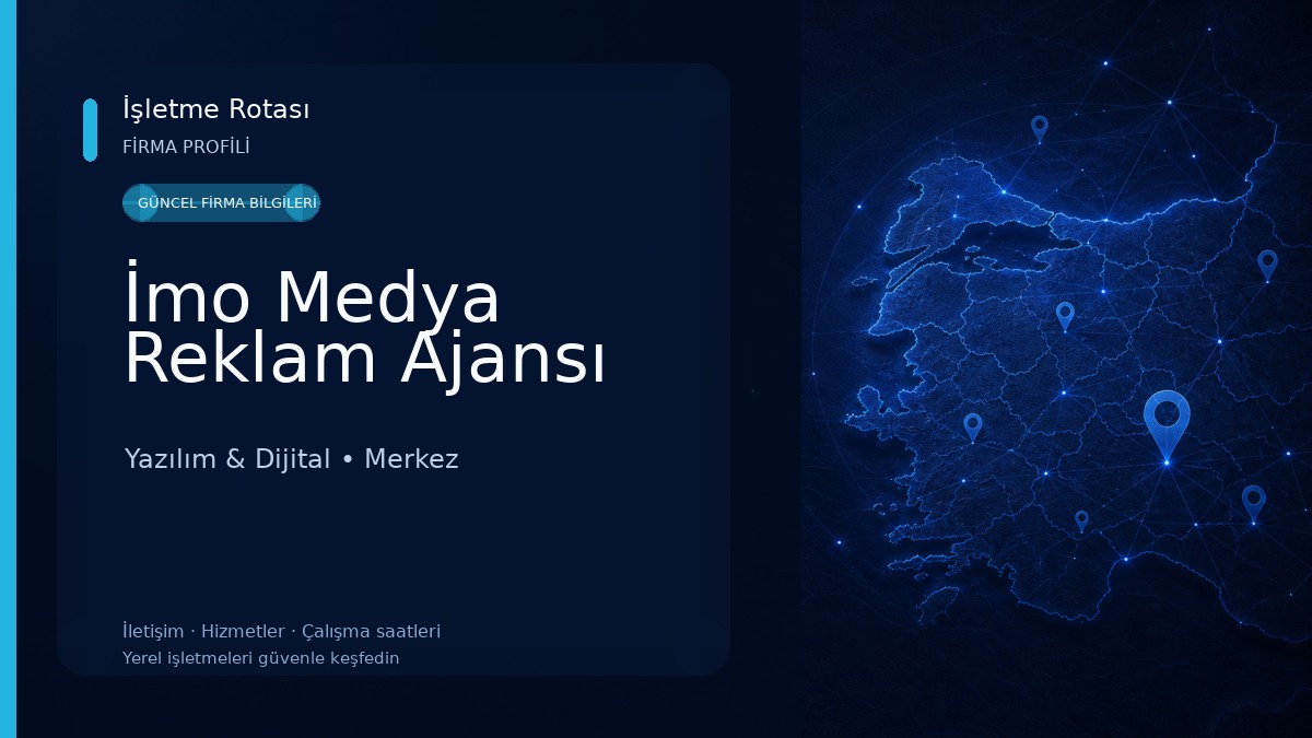 İmo Medya Reklam Ajansı Yazılım & Dijital