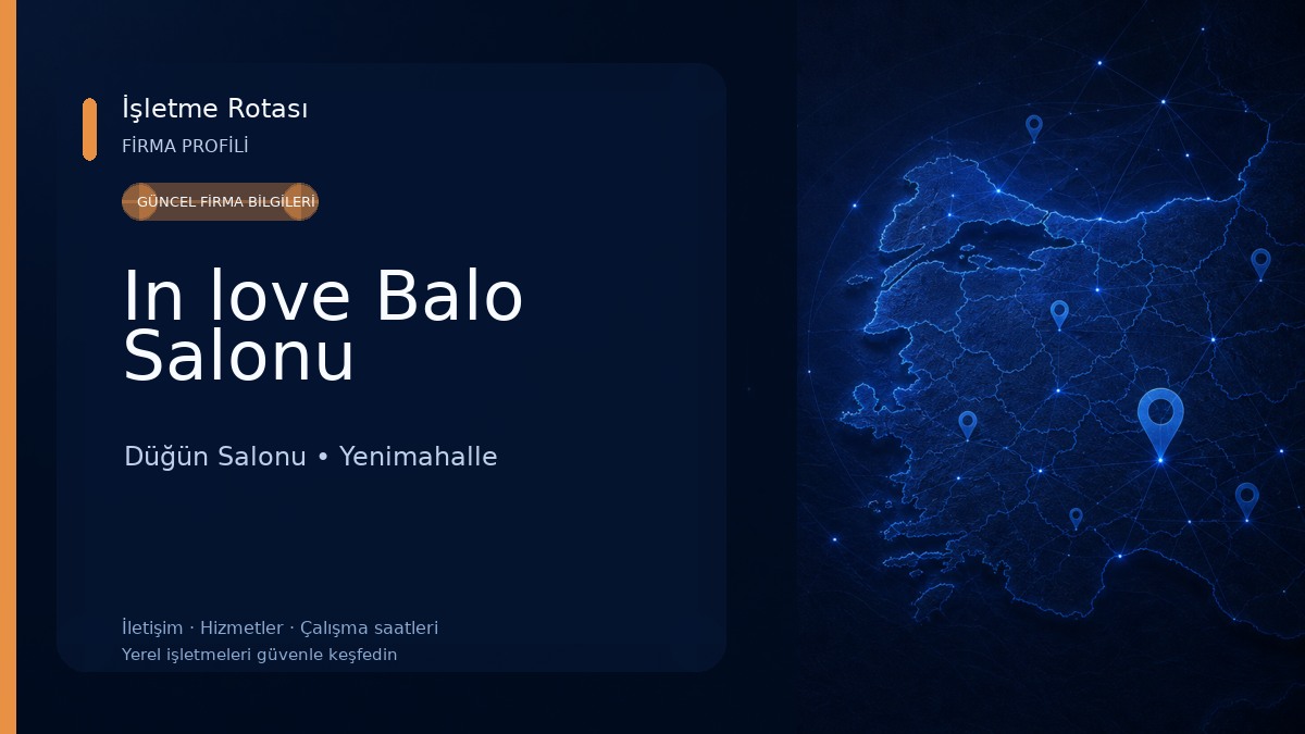In love Balo Salonu Düğün Salonu