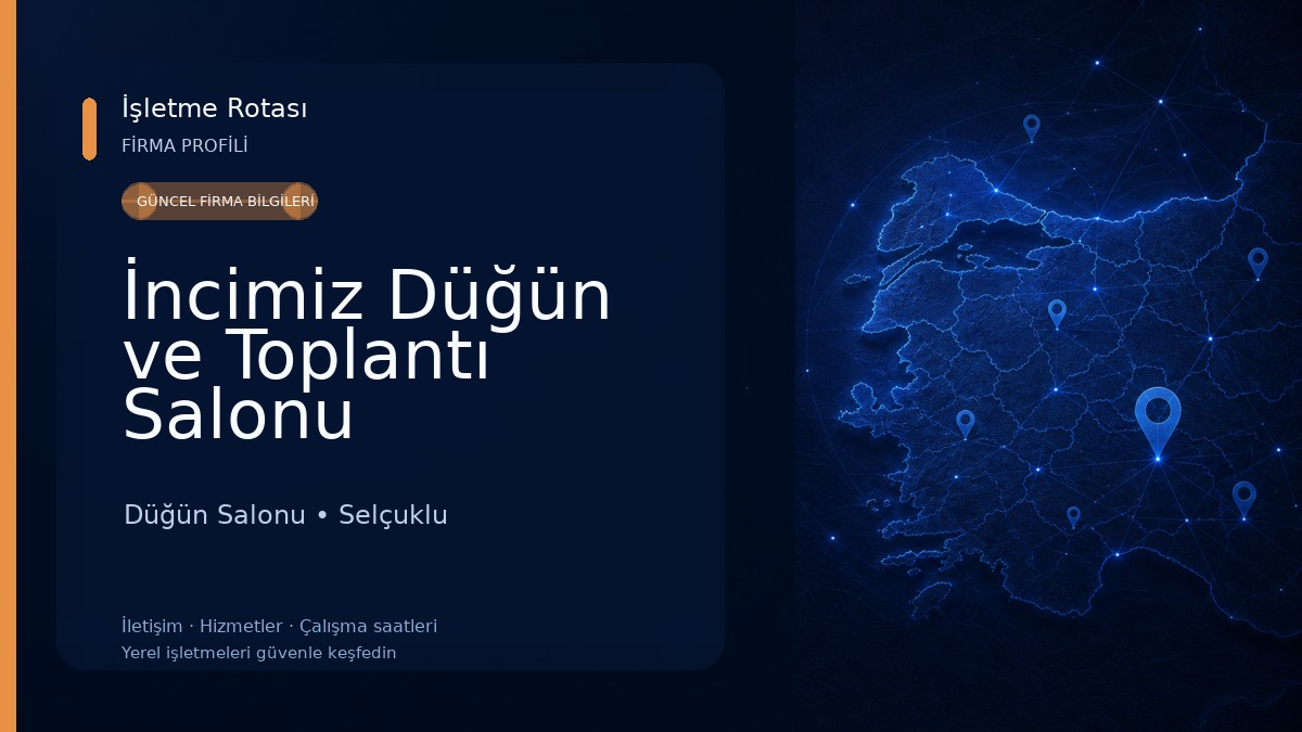 İncimiz Düğün ve Toplantı Salonu