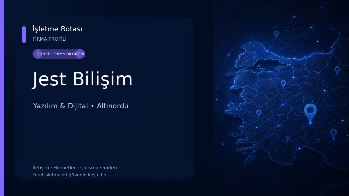 Jest Bilişim Yazılım & Dijital