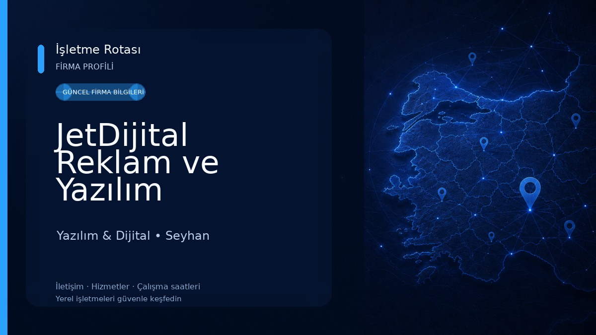 JetDijital Reklam ve Yazılım Yazılım & Dijital