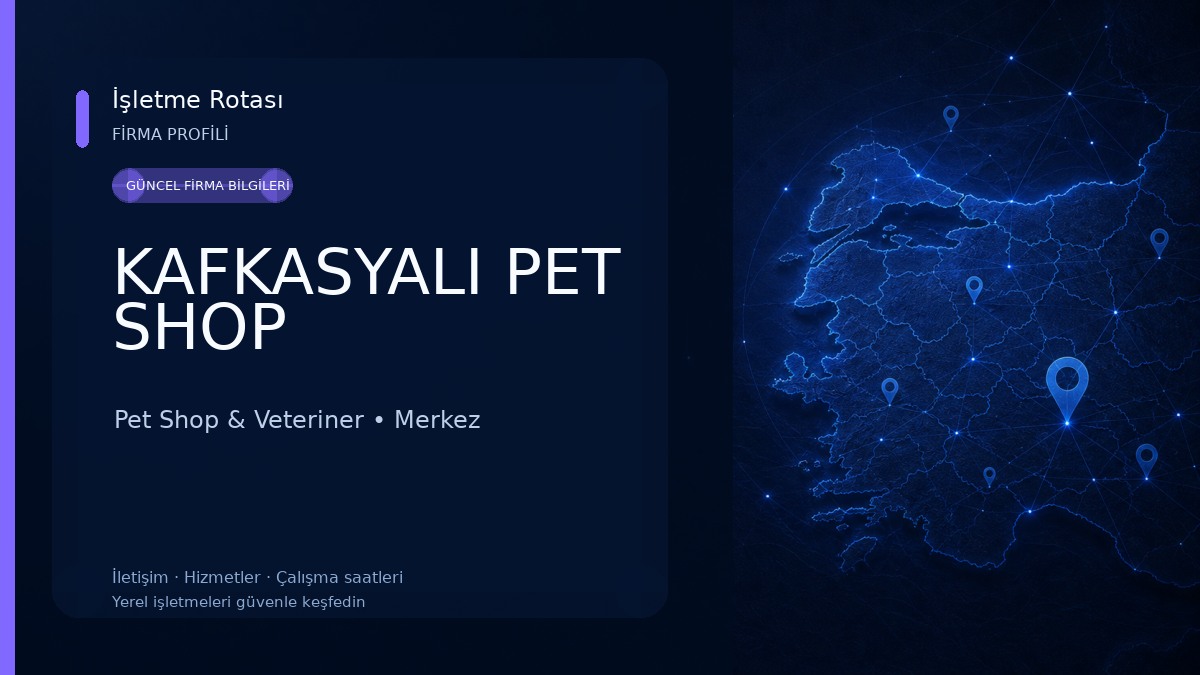 KAFKASYALI PET SHOP Pet Shop & Veteriner