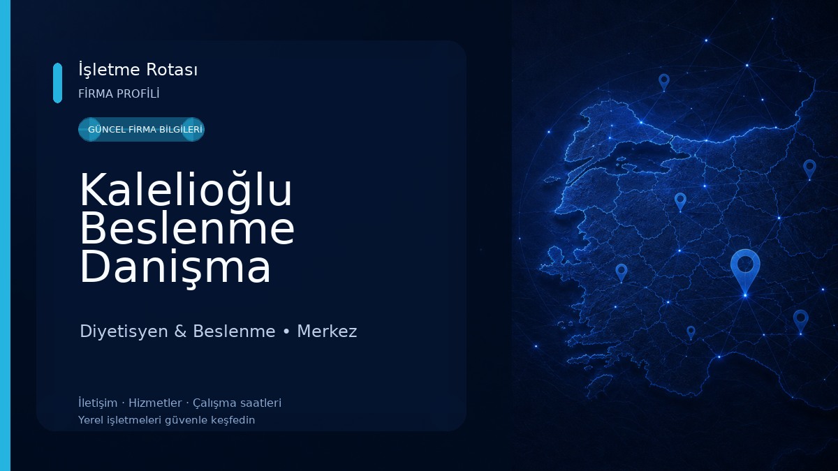 Kalelioğlu Beslenme Danişma Merkezi Diyetisyen & Beslenme