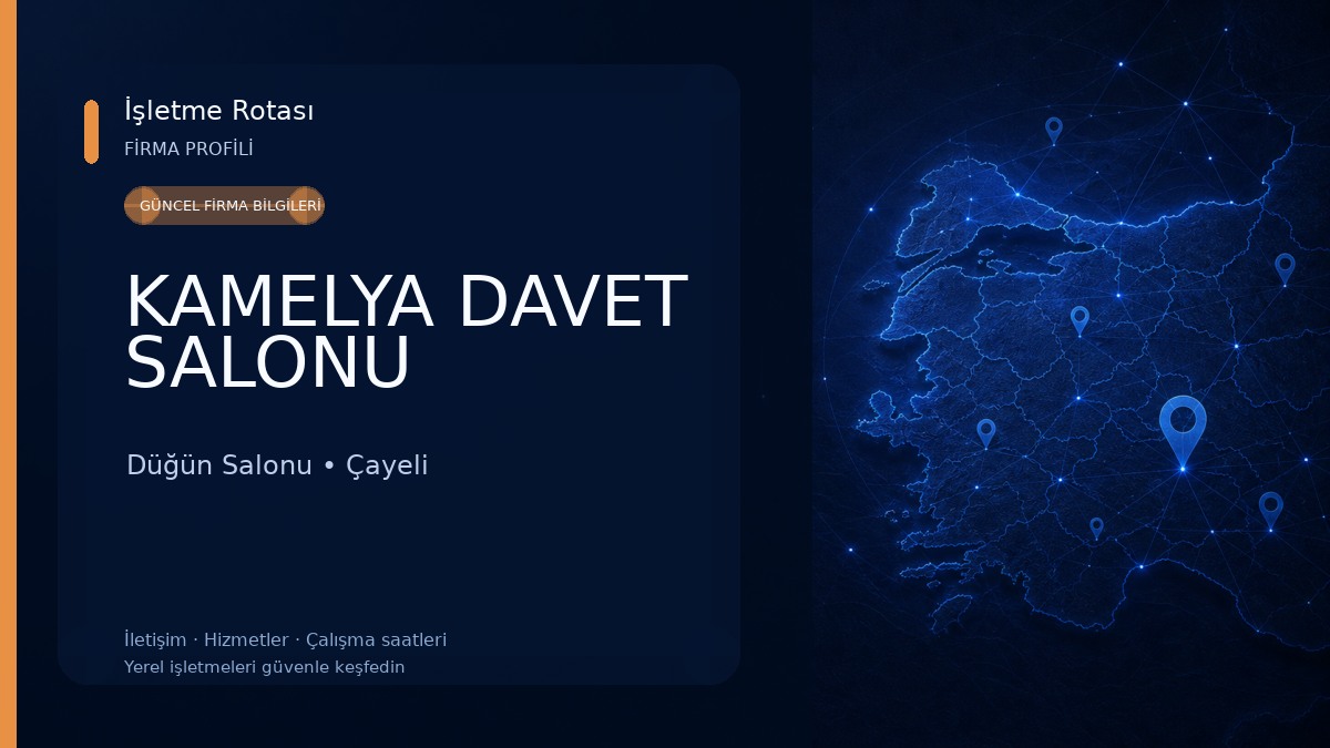 KAMELYA DAVET SALONU