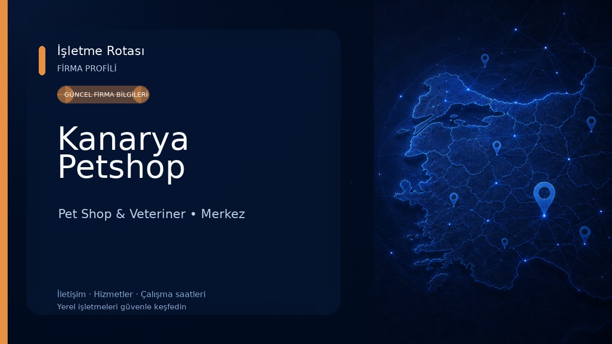 Kanarya Petshop Pet Shop & Veteriner