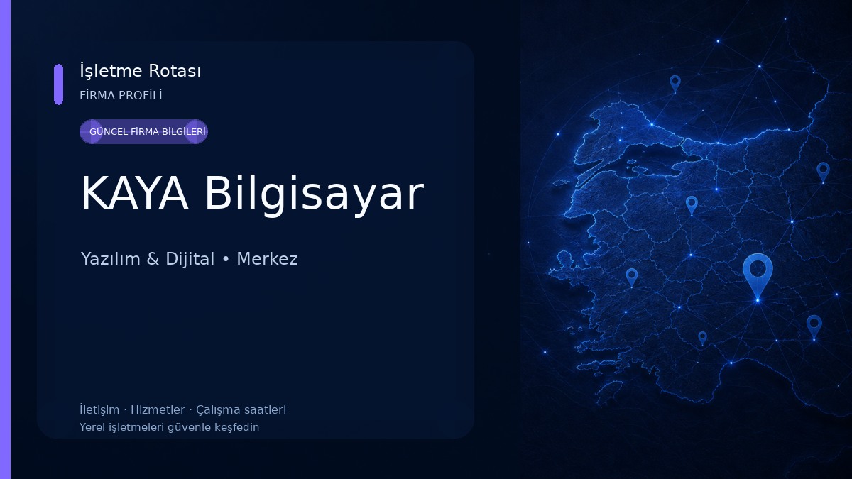 KAYA Bilgisayar Yazılım & Dijital