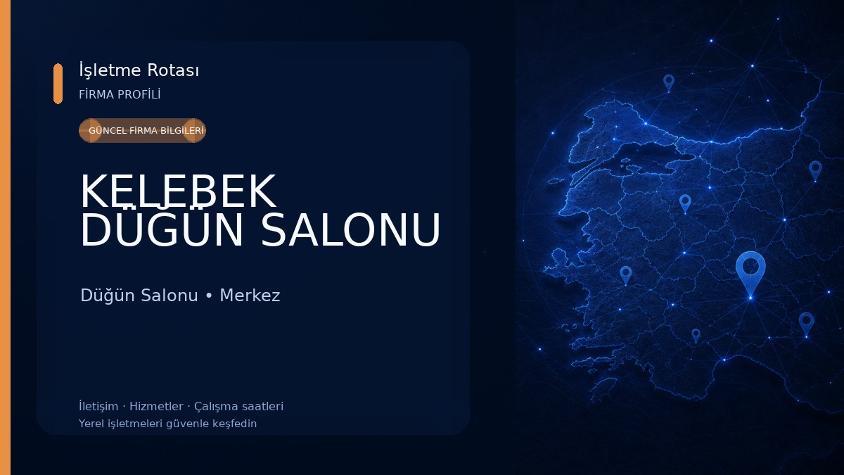 KELEBEK DÜĞÜN SALONU