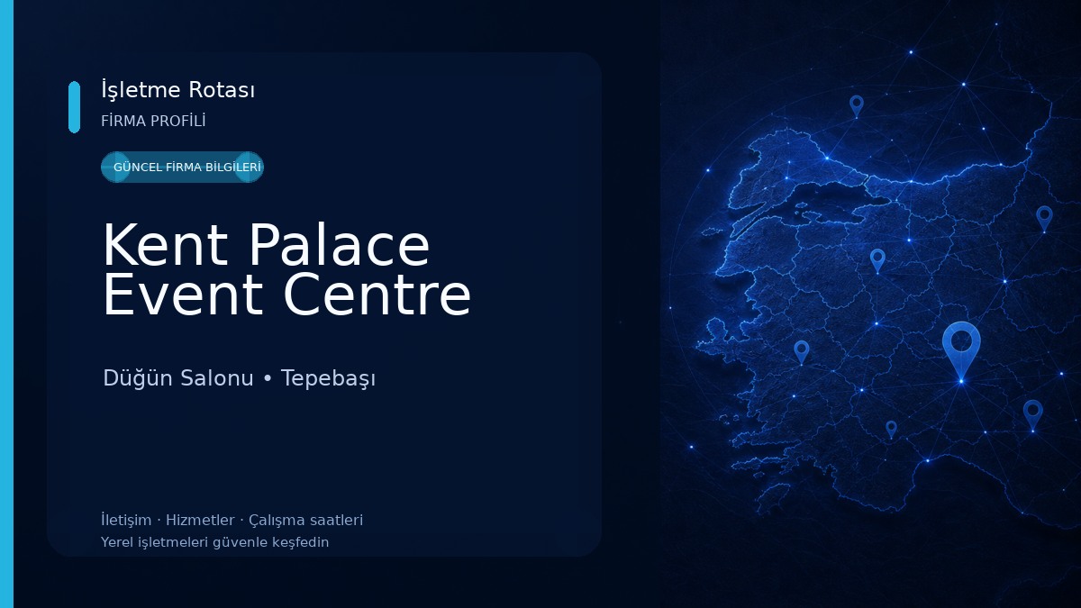 Kent Palace Event Centre Düğün Salonu