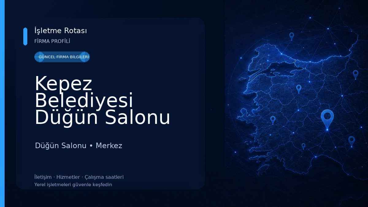 Kepez Belediyesi Düğün Salonu