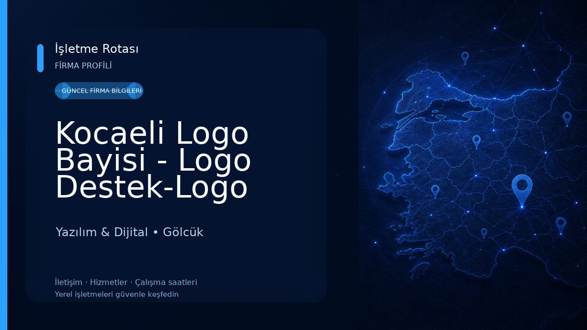 Kocaeli Logo Bayisi - Logo Destek-Logo İletişim- Evosas Yazılım Teknoloji Hizmetleri Ltd. Sti