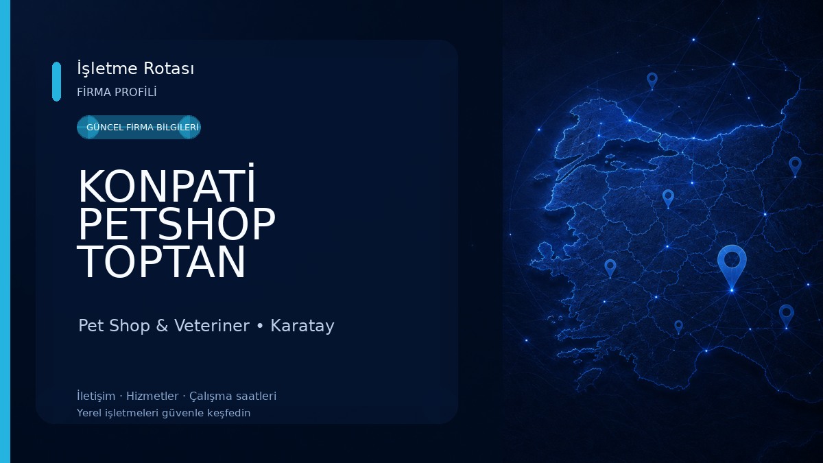 KONPATİ PETSHOP TOPTAN Pet Shop & Veteriner