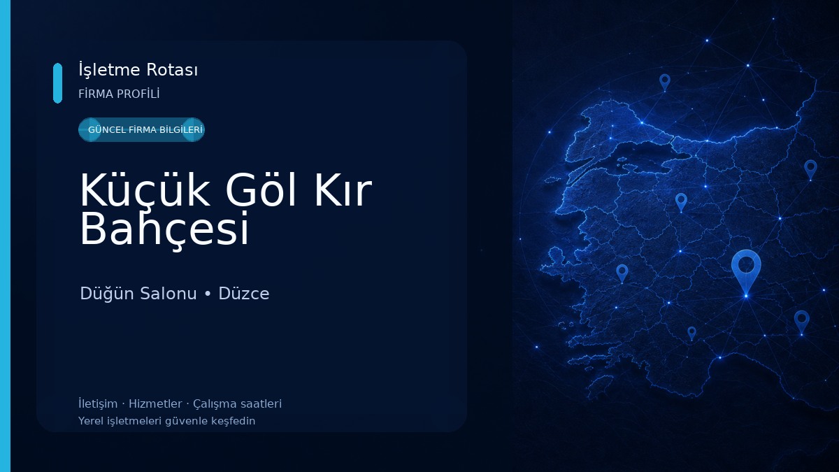 Küçük Göl Kır Bahçesi 