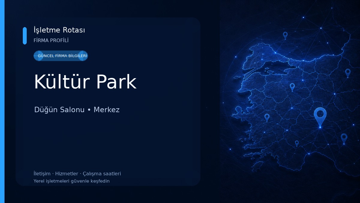Kültür Park Düğün Salonu