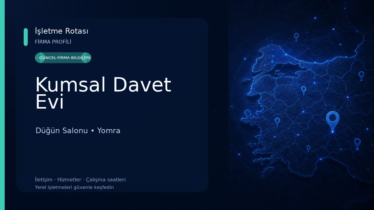 Kumsal Davet Evi Düğün Salonu