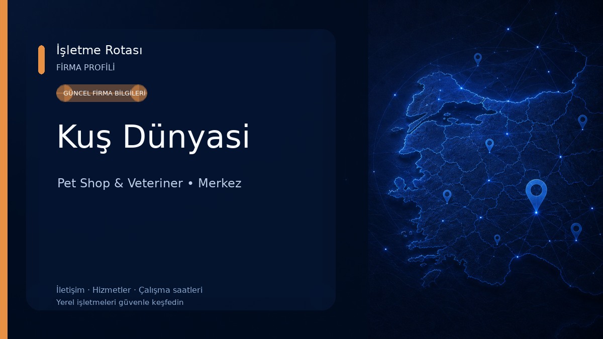 Kuş Dünyasi Pet Shop & Veteriner