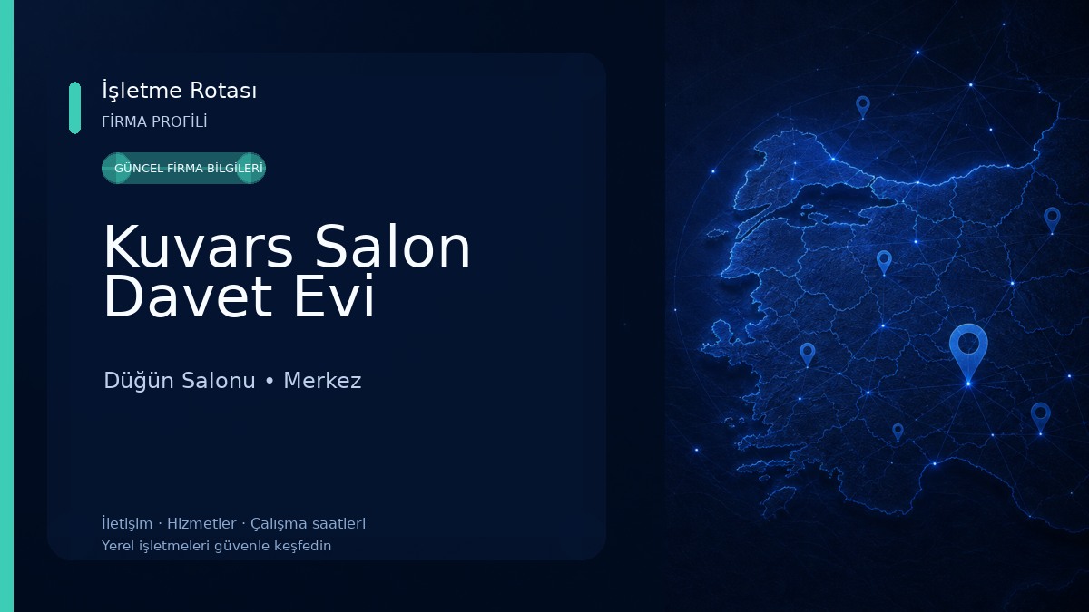 Kuvars Salon Davet Evi 