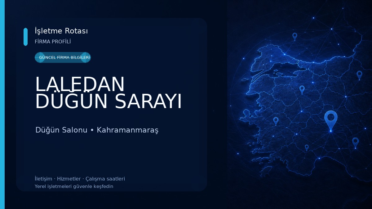 LALEDAN DÜĞÜN SARAYI