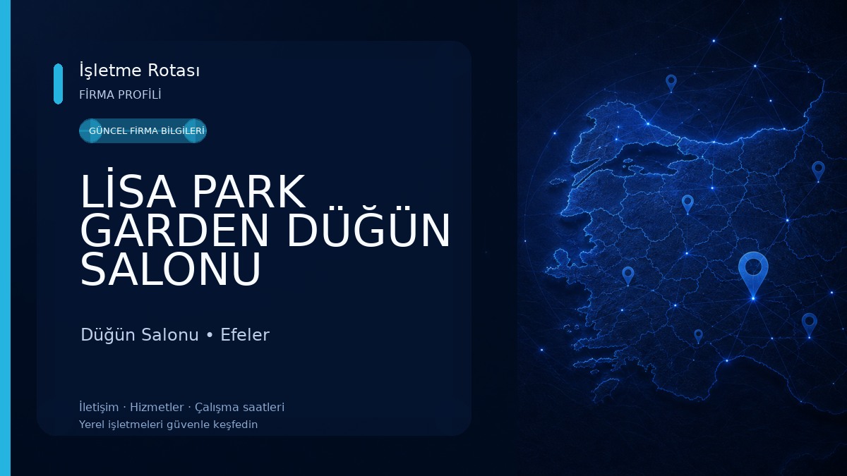 LİSA PARK GARDEN DÜĞÜN SALONU Düğün Salonu