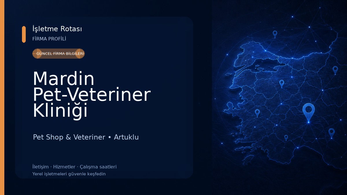 Mardin Pet-Veteriner Kliniği