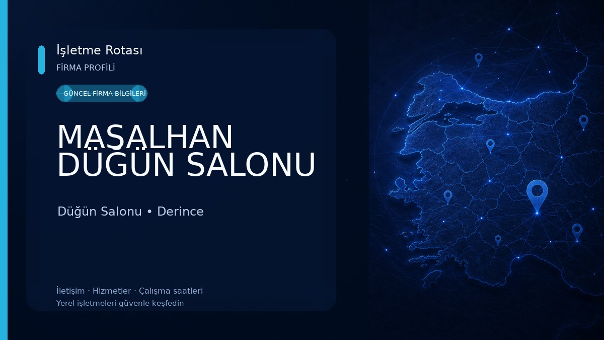 MASALHAN DÜĞÜN SALONU