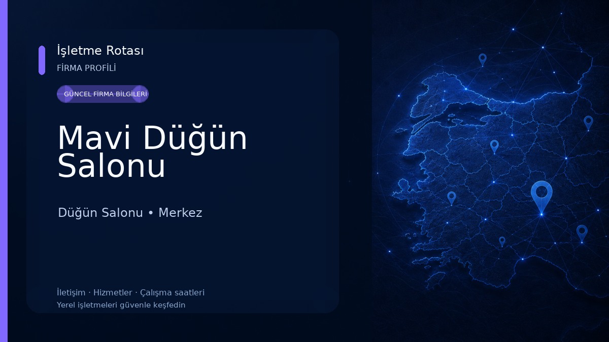 Mavi Düğün Salonu