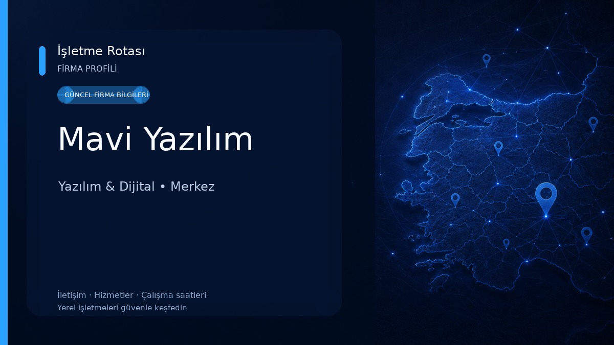 Mavi Yazılım Yazılım & Dijital