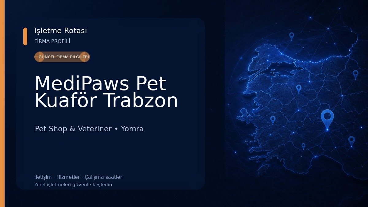 MediPaws Pet Kuaför Trabzon Pet Shop & Veteriner
