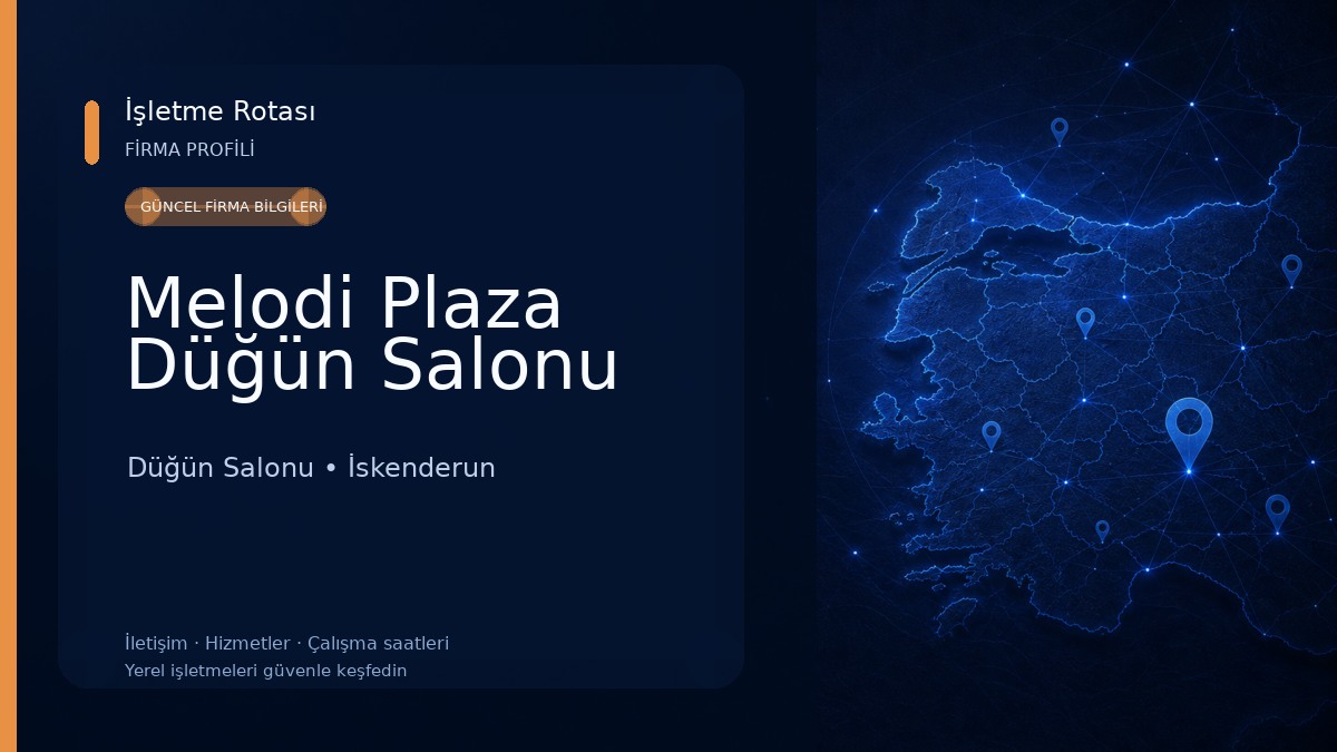 Melodi Plaza Düğün Salonu Düğün Salonu