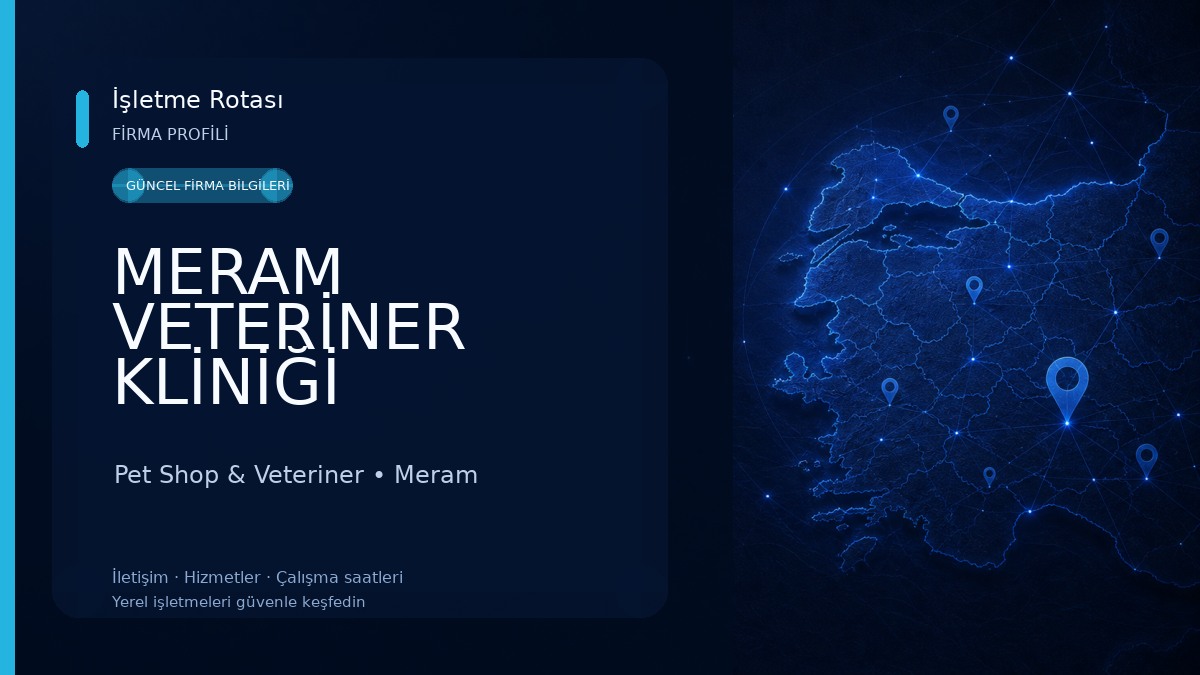 MERAM VETERİNER KLİNİĞİ