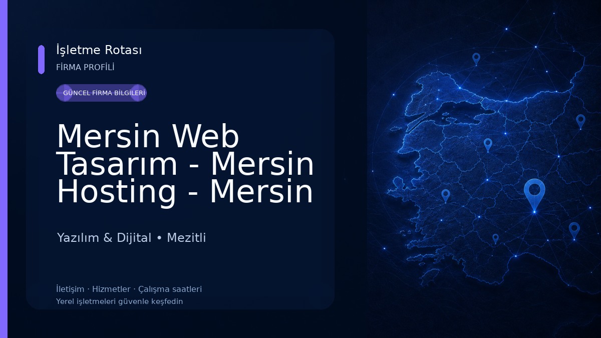 Mersin Web Tasarım - Mersin Hosting - Mersin Reklam | Dolgun Bilişim ve Teknoloji Hizmetleri