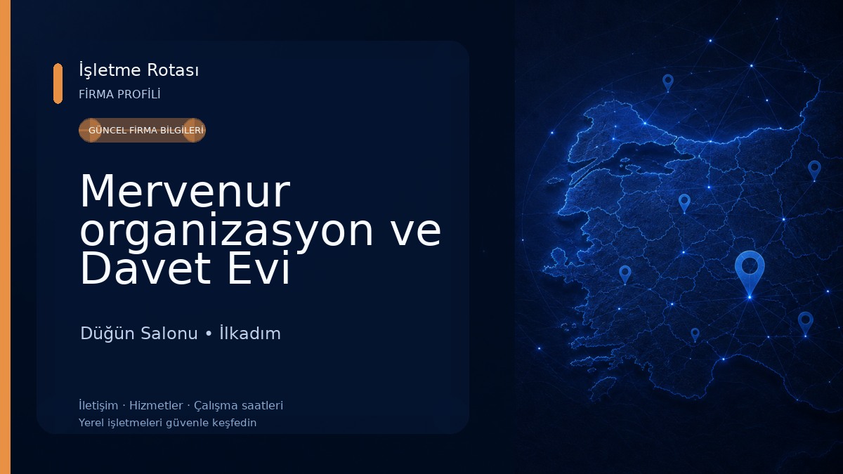 Mervenur organizasyon ve Davet Evi