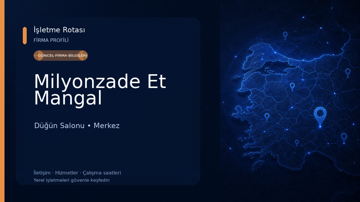 Milyonzade Et Mangal Düğün Salonu