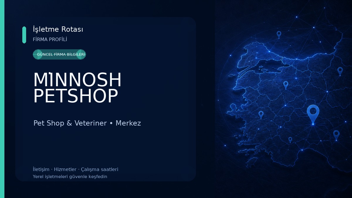 MİNNOSH PETSHOP Pet Shop & Veteriner