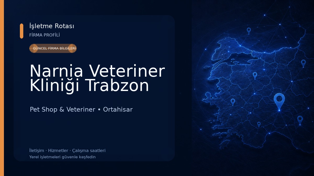 Narnia Veteriner Kliniği Trabzon 