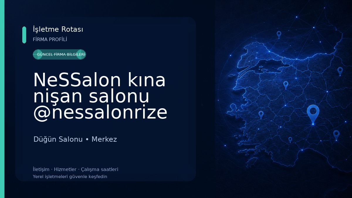 NeSSalon kına nişan salonu @nessalonrize Düğün Salonu
