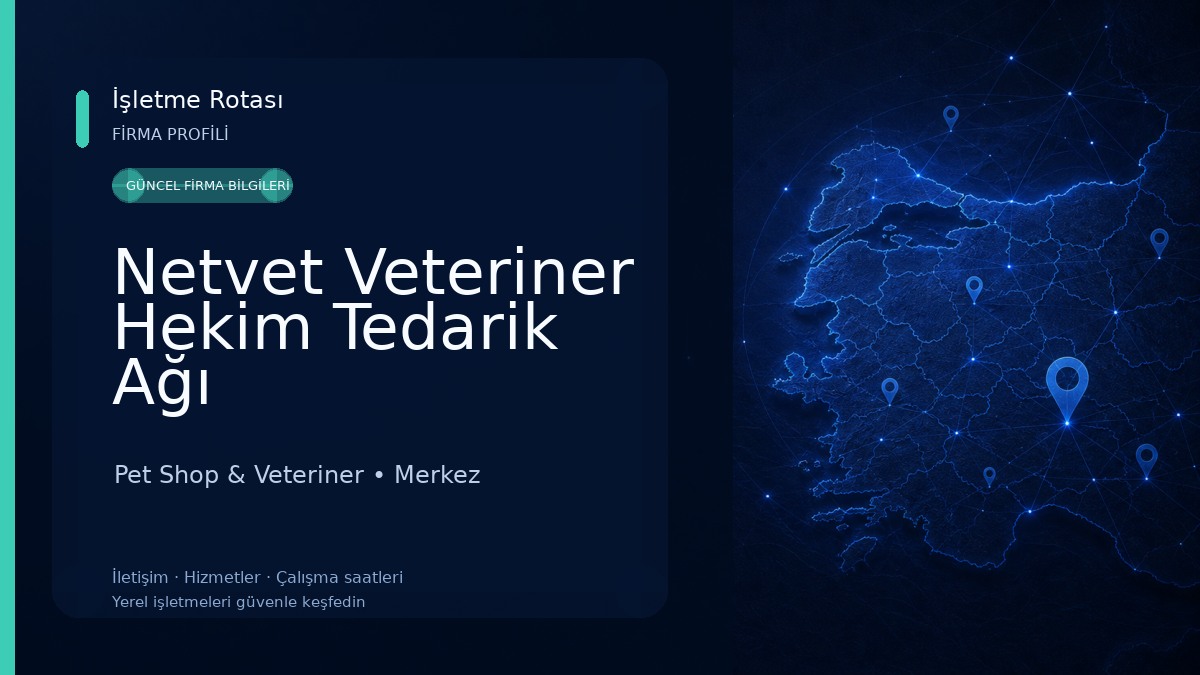 Netvet Veteriner Hekim Tedarik Ağı