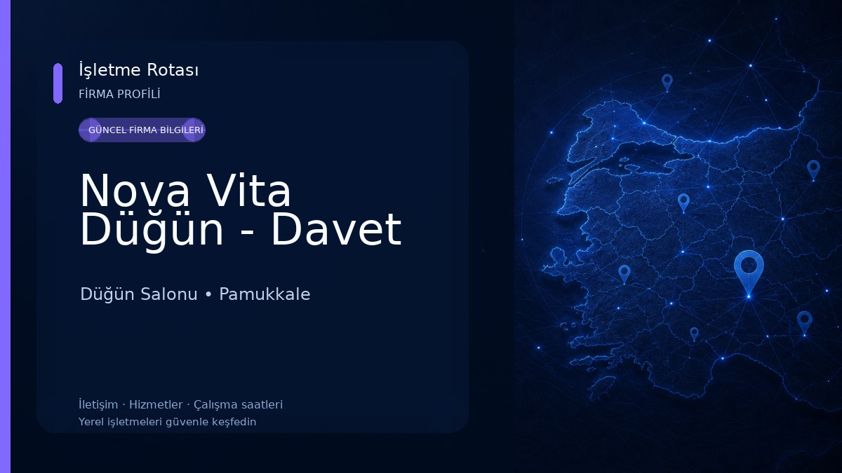Nova Vita Düğün - Davet 