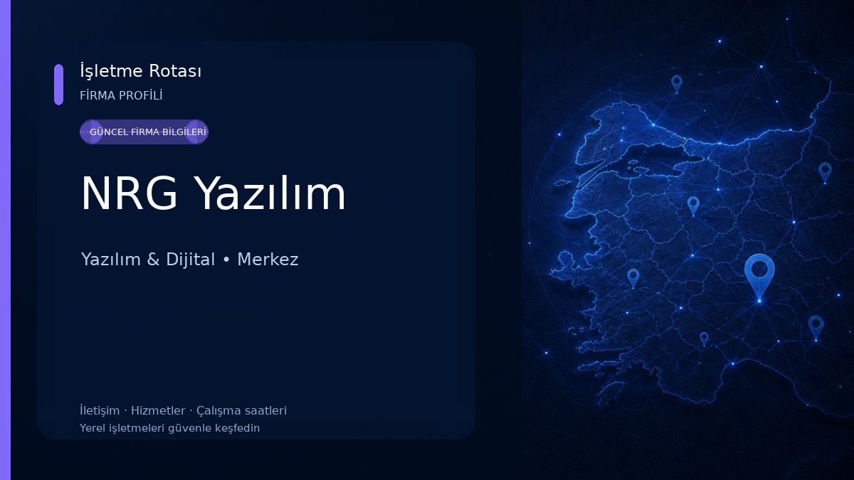 NRG Yazılım 
